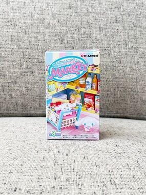 Rement Sanrio Cinnamoroll Market miniature Playset – Pink & Blue